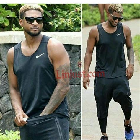 american singer usher spotted scratching his herpes infected d ck photos celebrities nigeria