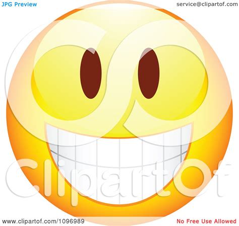 Clipart Yellow Cartoon Smiley Emoticon Happy Face 10