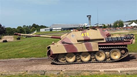 The Jagdpanther In Action Before It Broke Down At Tankfest Bovington