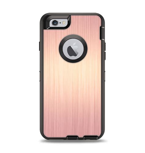 The Rose Gold Brushed Surface Apple Iphone 6 Otterbox