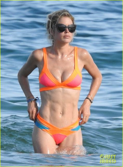 Model Doutzen Kroes Models Her Amazing Bikini Body In Ibiza Photo