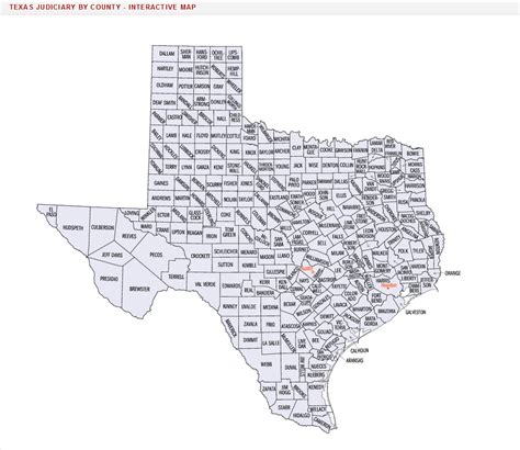 Maps And Texas Courts Generally Texas Courts And Court Rules