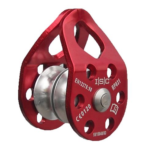 Small Double Redirect Pulley, 30kN - Pulleys - Climbing Hardware ...