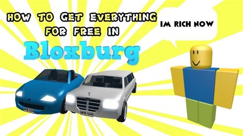How To Get Free Cars In Bloxburg Parking Lot Build Roblox Youtube