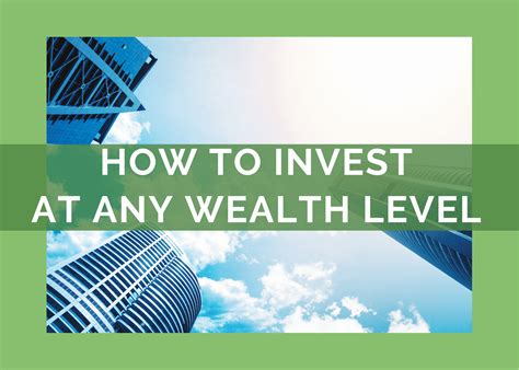 How To Invest At Every Wealth Level 2 Huge Myths