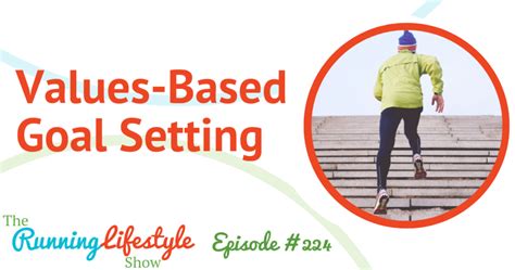 224 Values Based Goal Setting The Running Lifestyle
