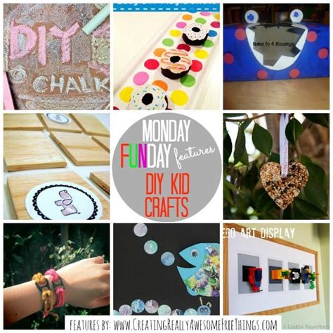 24 Easy Diy Ideas Monday Funday Link Party Craft Activities For