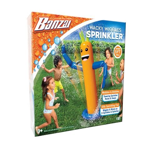 Banzai Wacky Wiggles Sprinkler Bz40473 Rona
