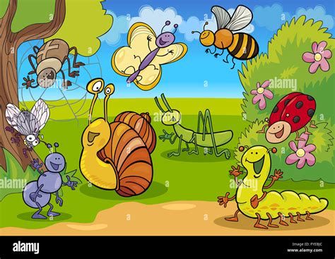 Cartoon Insects Hi Res Stock Photography And Images Alamy
