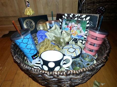 Looking for a unique bridal shower gift? Bridal shower prize basket; make a basket of different ...