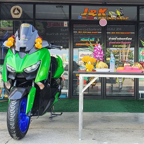 Jandk Racing Shop รับทำสีpcx Xmax Forza ระบบสี2kเต็มระบบ Amphoe Bang Yai