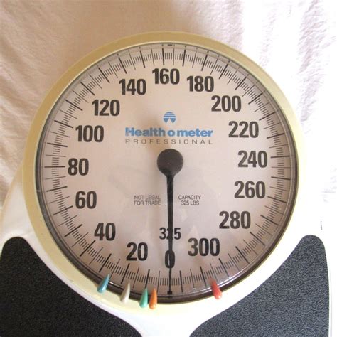 Health O Meter Professional Bathroom Scale Model 150 Bigfoot 325 Lbs