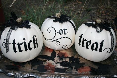 Please keep reading for some ideas for alternate halloween ideas with additional safety in mind, followed by. 11 Ideas for Pretty Pumpkins | Decorating Your Small Space