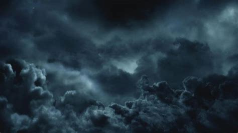 Dark Clouds Night Stock Video Envato Elements