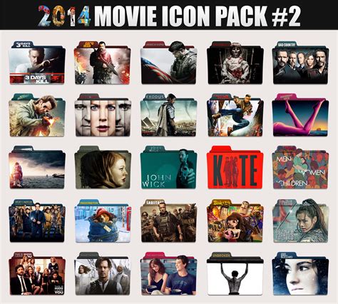 2014 Movie Folder Icon Pack 2 By Sonerbyzt On Deviantart