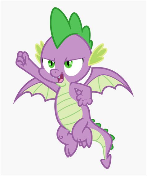 Spike With Wings My Little Pony Spike Wings Hd Png Download Kindpng