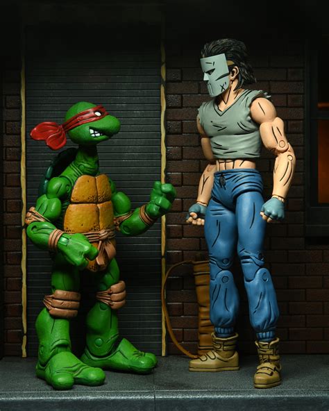 Neca Teenage Mutant Ninja Turtles Mirage Comics Casey Jones And Utrom
