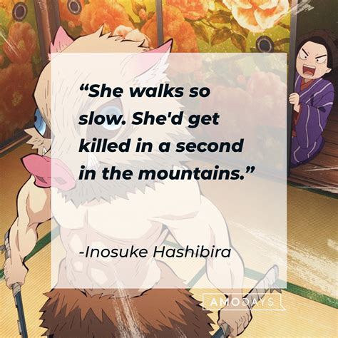 35 Brash And Bold Inosuke Hashibira Quotes