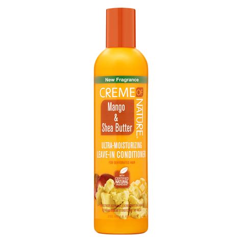 Creme Of Nature Leave In Conditioner Mango And Shea Butter 845 Fl Oz