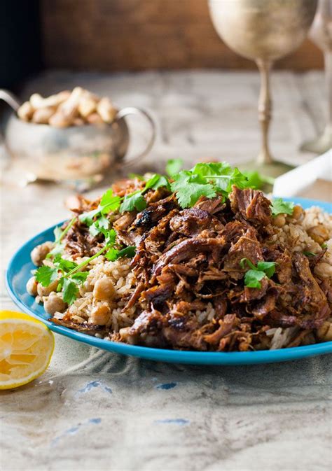 Middle Eastern Shredded Lamb With Chickpea Pilaf Rice Easy And Fast