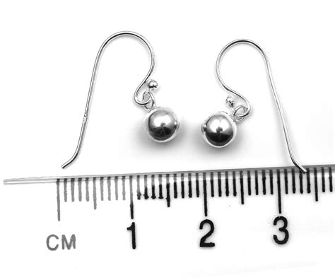 Ball Drop Earrings In Sterling Silver Arran View