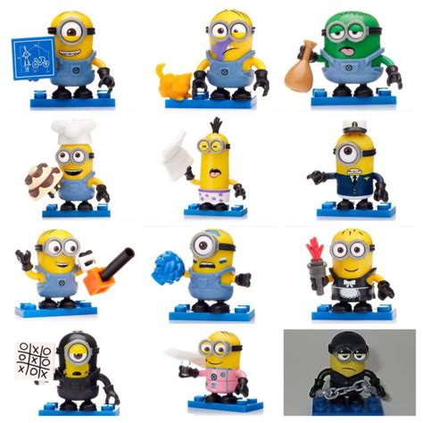 Complete Mega Bloks Construx Despicable Me Minions Series 9 Ix Blind