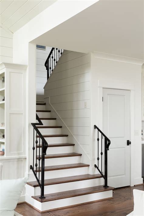 Modern farmhouse stair railing ideas. 17 Best images about DECORATE on Pinterest | Miss mustard ...