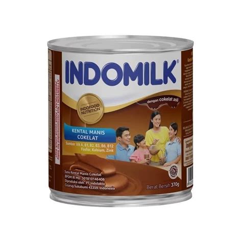 Jual Indomilk Susu Kental Manis Coklat 370gr Shopee Indonesia