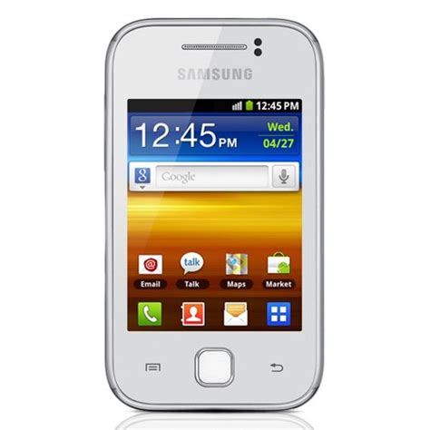 Samsung Galaxy Y S5360 White Electronics