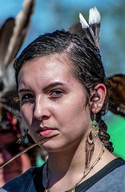 Native American Woman Photograph By Tj Baccari Fine Art America