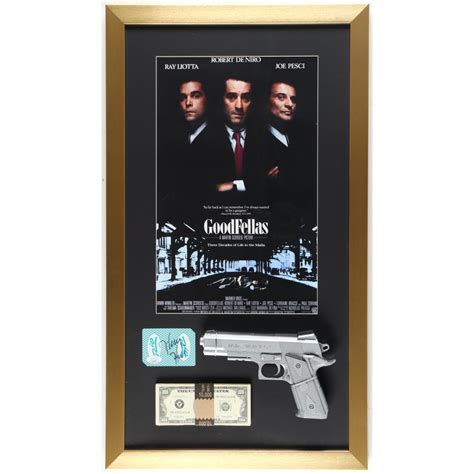 Henry Hill Signed Goodfellas Custom Framed Playing Card Display With