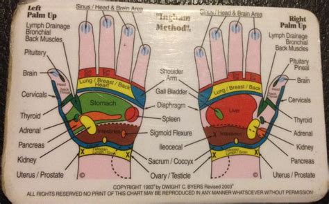 Reflexology Hand Pressure Points Hand Pressure Points Hand