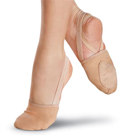 Stelle Canvas Pirouette Half Sole Shoes For Ballet Jazz Dance Girls