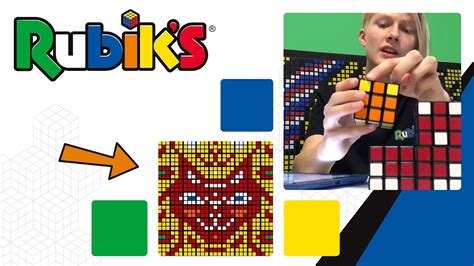 Dual Sided Rubiks Cube Mosaic Tutorial Andrey Maslov Youtube