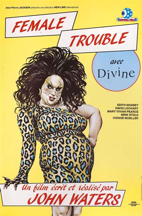 Female Trouble Original Movie Poster John Waters Divine Etsy