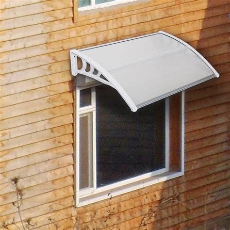 Windows that don't have awnings on the outside can let a lot of rain in. DIY 40" x 30" Outdoor ABS Window Awning White Front Door Canopy Patio Cover Yard | eBay