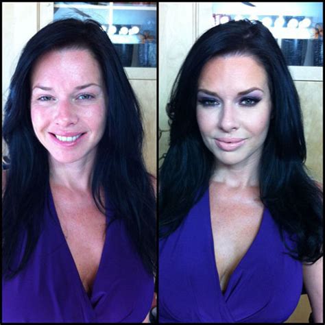 Porn Stars Before And After Their Makeup Makeover 93 Pics