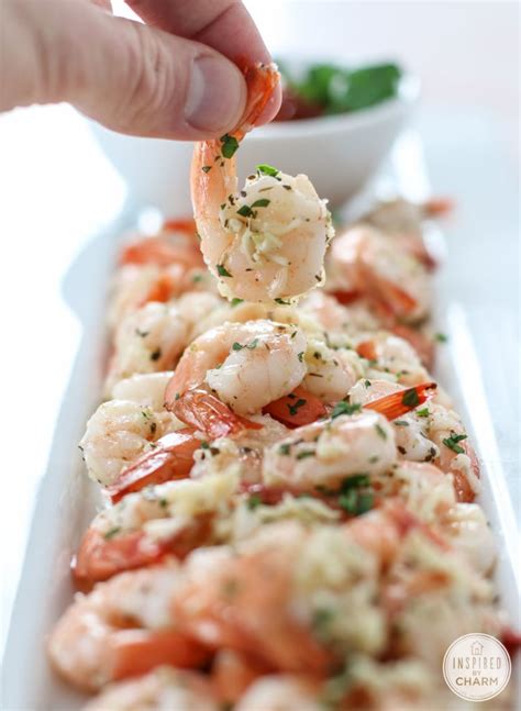 Parmesan Garlic Roasted Shrimp Easy Appetizer Recipe