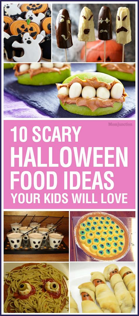 10 Awesome Halloween Food Ideas For Kids With Recipes Scary Food