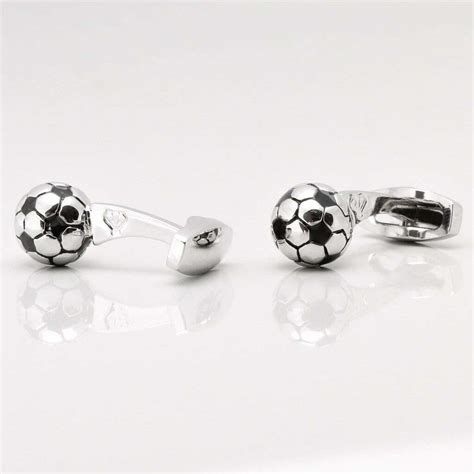 Football Cufflinks By Badger And Brown The Cufflink Specialists