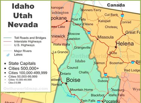 Show Me A Map Of Utah