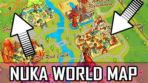 Fallout 4 Nuka World Map Map Map Secret Locations And Much More