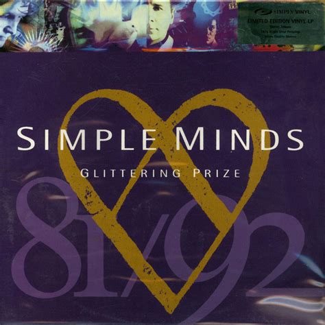 Simple Minds Glittering Prize 8192 2000 Vinyl Discogs