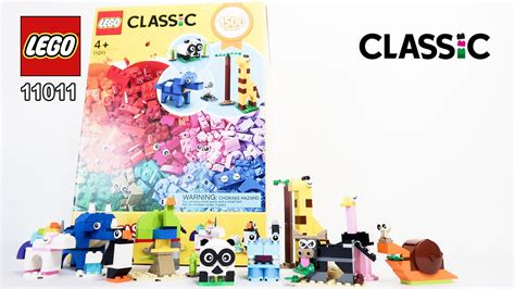 Lego Classic 11011 Bricks And Animals Unboxing And Building Ideas