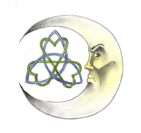 Celtic Moon By Mimer On Deviantart