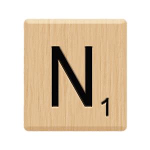 Scrabble Tile N | PNGlib - Free PNG Library