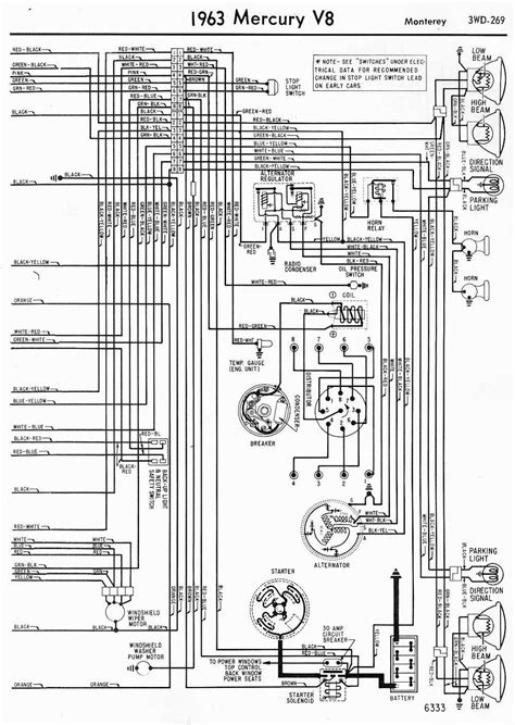 1963 Mercury V8 Monterey Wiring Diagrams 2 Schematic Wiring Diagrams