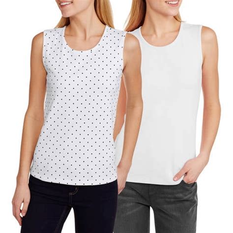 White Stag Womens Layering Tank 2 Pack