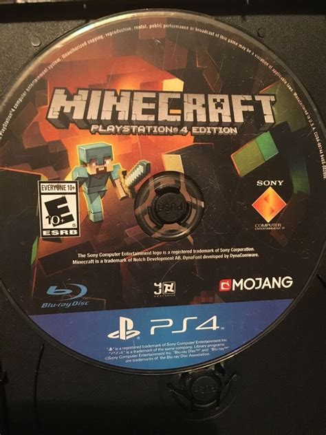 Minecraft Ps4 Disc