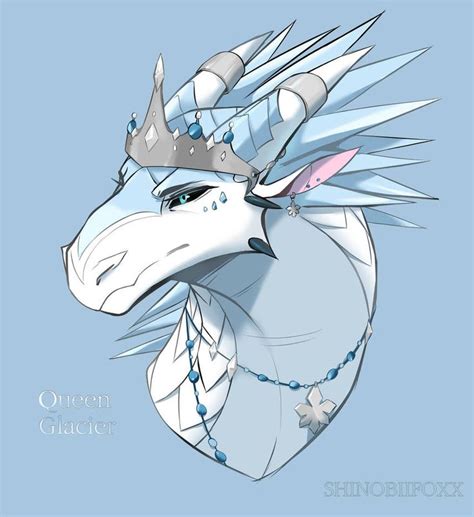 Queen Glacier 2 By Shinobiifoxx On DeviantArt Wings Of Fire Dragons